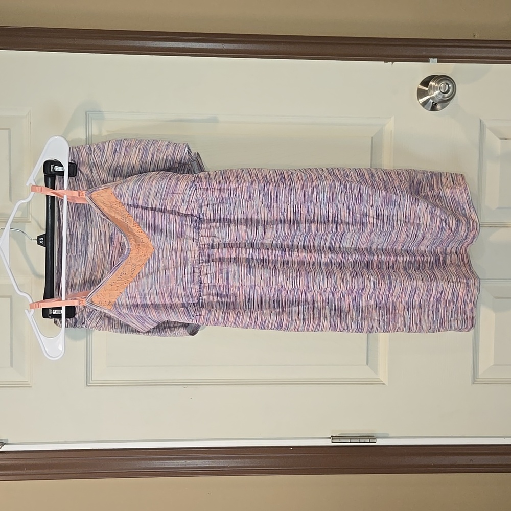 Motherhood Maternity Striped Dress/Short Set